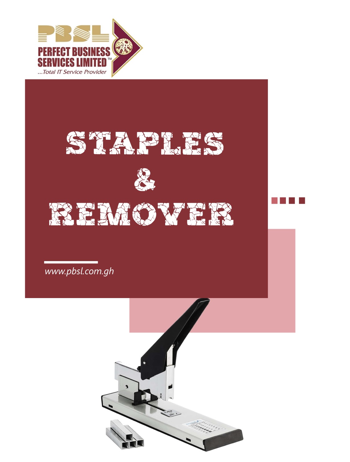 Staples & Removers catalogue cover