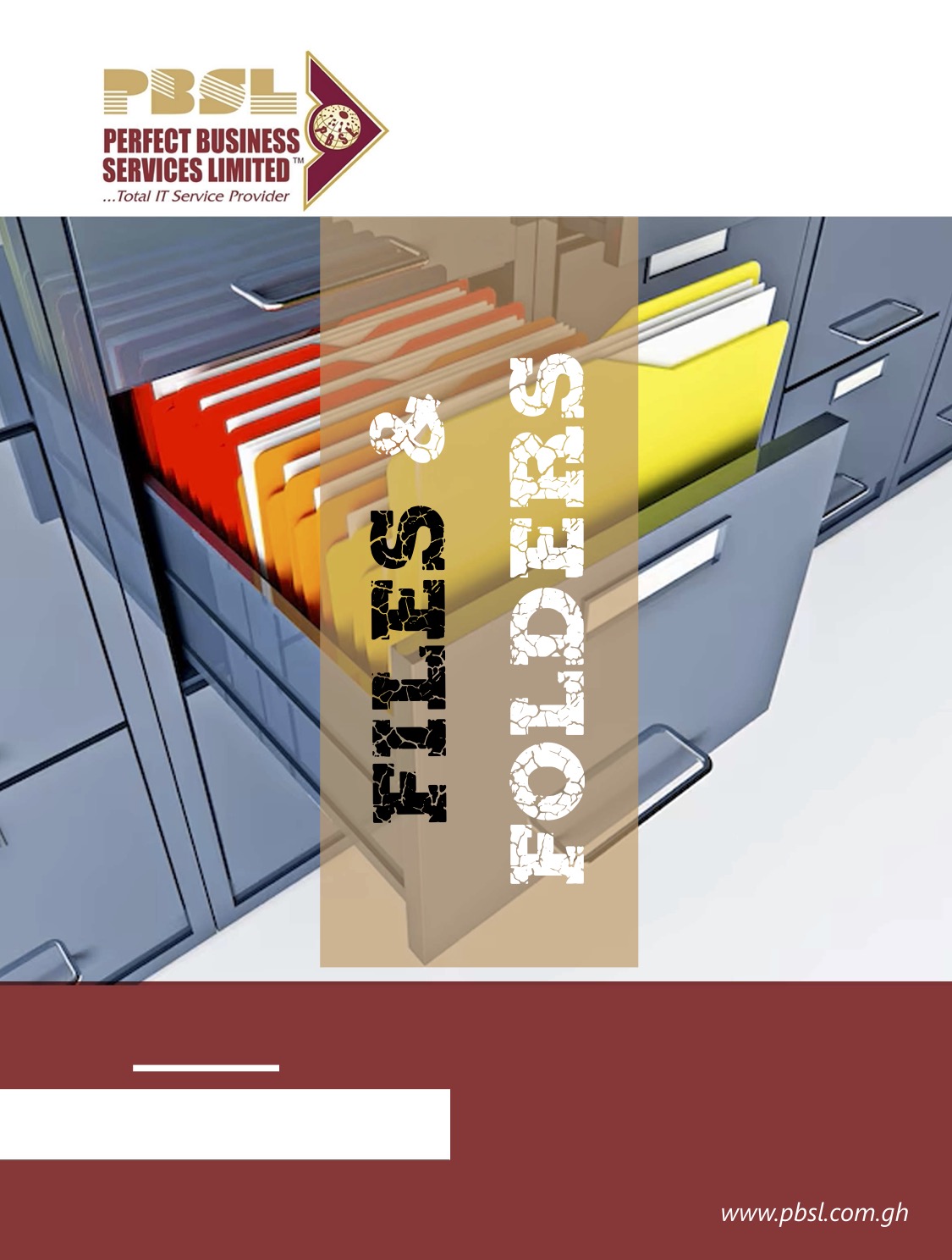 Files & Folders catalogue cover